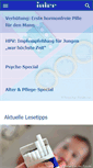 Mobile Screenshot of inter.gesundheitsportal-privat.de